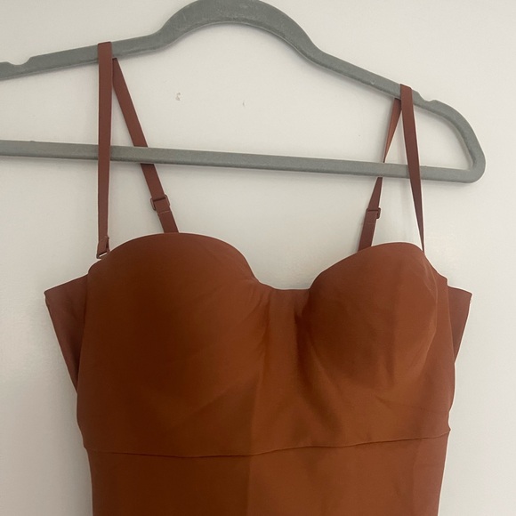 Skims body underwire long dress bronze - Picture 4 of 8